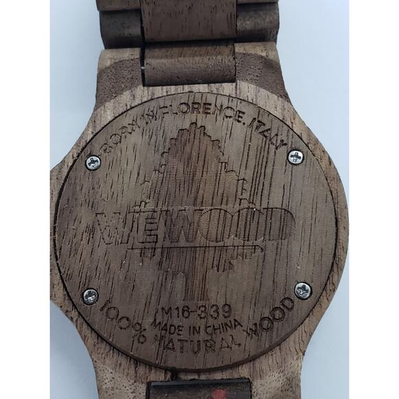 Wewood Natural wood men's watch. M16-339. Working watch - Picture 6 of 8